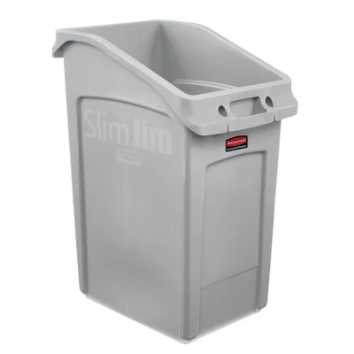 Produktbild von Rubbermaid 2026721, 87 l, Rechteckig, Harz, Grau, 381 mm, 558 mm
