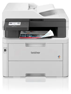 Zdjęcie produktu dla Brother MFC-L3760CDW, LED, Drukowanie w kolorze, 600 x 2400 DPI, Kopiowanie w kolorze, A4, Czarny, Biały