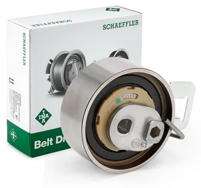 Produktbild von INA 531 0829 10 Spannrolle Zahnriemen Ø60mm für FORD Fiesta Mk6 Schrägheck (JA8, JR8) FOCUS III Turnier Kuga Mk2 (DM2) Mondeo V Kombi (CF) FOCUS III