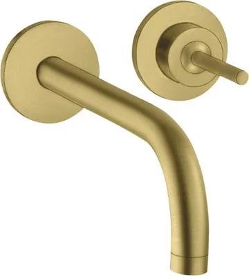 Immagine prodotto di hansgrohe AXOR Uno mitigeur monocommande de lavabo encastré, rosettes pour montage mural, saillie 225mm, 38116950, 38116950