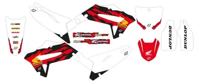 Obrázok produktu pre Sada Nálepkov Retro Pre Motorku Crf 21