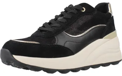 Produktbild von Geox Damen D SPHERICA EC13 Sneaker, Black, 36 EU
