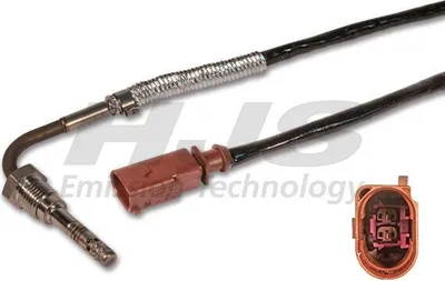 Produktbild von HJS 92 09 4214 Abgastemperatursensor für VW GOLF VI (5K1) M14x1.5 610mm