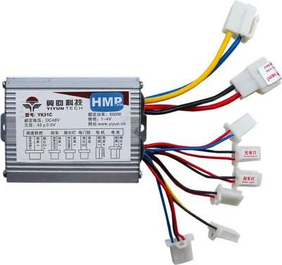 Produktbild von Steuergerät Controller YK31C 48V 500W für Bürstenmotor E Scooter HMParts