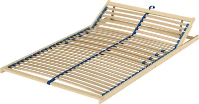 Produktbild von 70.32-12 FV Federholzrahmen Lattenrost 120x200 cm Kopfteil verstellbar