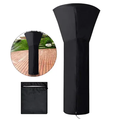 Produktbild von Heizpilz Abdeckung, Schutzhülle für Heizstrahler Terrassenheizung Terrassenstrahler Wetterschutzhülle, UV-Beständige Oxford Gewebe, 226*85*48cm