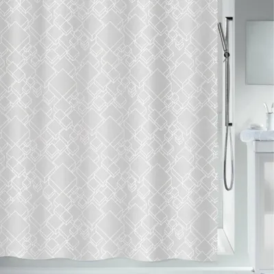 Immagine prodotto di Tenda da doccia Spirella, poliestere, 240 x 180 cm, bianca