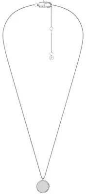 Produktbild von Fossil Ellis Damen Silberfarbene Halskette aus Edelstahl, JF04978040