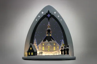 Produktbild von Weigla Lichterspitze LED Seiffener Kirche