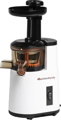 Obrázok produktu pre Melchioni Vega, Pomalý odšťavovač, Čierna, Biela, 55 ot/min, 0,6 L, 120 W
