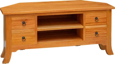 Obrázok produktu pre vidaXL TV stolík Natur 100 x 40,5 x 46 cm Masívne mahagónové drevo