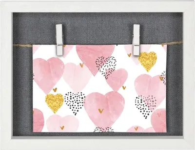 Immagine prodotto di Telaio Hama per quadri, con corda e ganci, colore bianco, dimensioni 16,5 x 21,5 cm