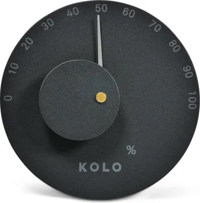 Produktbild von KOLO Sauna Hygrometer Schwarz