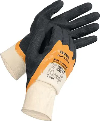 Produktbild von uvex Schutzhandschuh profi XG20A schwarz Gr. 6