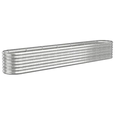 Immagine prodotto di VIDAXL -Planungsbox 260x40x36 cm Pulver -Stahl Silber gefärbt