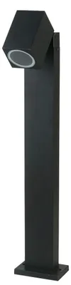 Produktbild von V-TAC Pollerleuchte für den Außenbereich - GU10 Fassung - IP44 - Schwarz