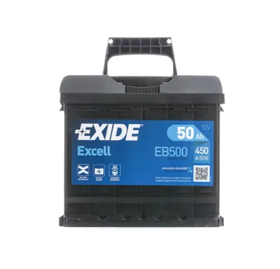 Produktbild von EXIDE Excell Starterbatterie 12V 50Ah 450A/EN B13 L1 für Auto LKW Batterie