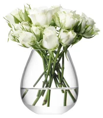 Produktbild von LSA | Vase FLOWER, klar, H9.5cm