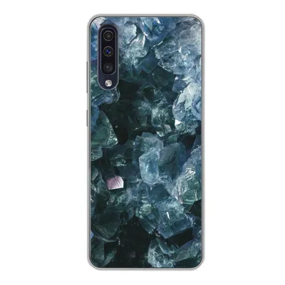 Produktbild von MuchoWow® Handyhülle Schutzhülle Hülle für Samsung Galaxy A50 Edelsteine und Mineralien - Kristall - Naturstein Silikon Softcase Handy Hülle - Mobiltelefonhülle