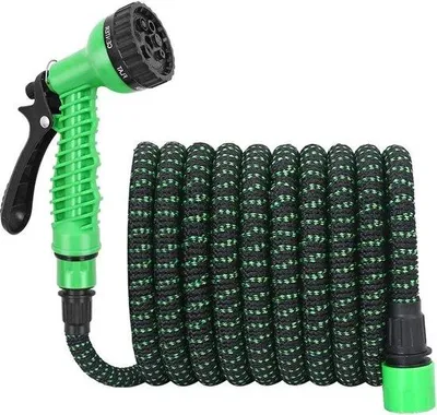 Produktbild von Famanu Gartenschlauch 15 m - erweiterbar mit 7 Funktionen