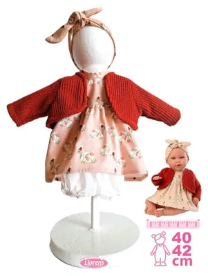 Obrázok produktu pre Llorens M740-015 Oblečenie pre bábiky NEW BORN, veľkosť 40–42 cm