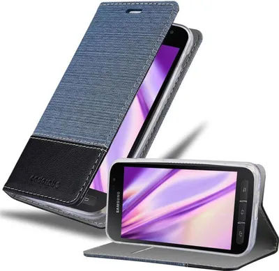 Zdjęcie produktu dla Cadorabo Etui do Samsung Galaxy XCover 4 / XCover 4s Etui ochronne w kolorze niebieskim Etui na telefon komórkowy Etui na książkę Etui na okładkę