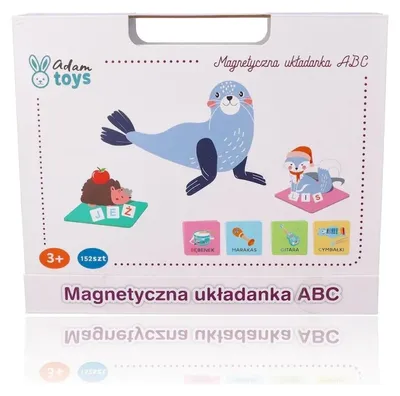 Obrázek produktu pro Magnetická tabule s písmeny abecedy