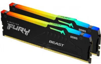 Obrázek produktu pro Kingston FURY Beast RGB - DDR5 - Kit - 32 GB: 2 x 16 GB