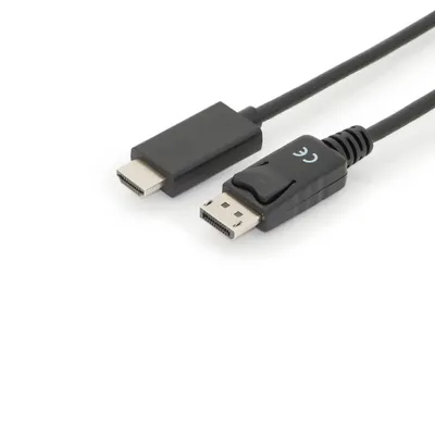 Image de DIGITUS AK-340303-030-S Câble adaptateur DisplayPort DIGITUS DP-HDMI type A 3m AK-340303-030-S