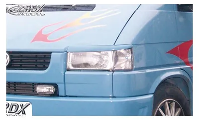 Produktbild von RDX Racedesign Scheinwerferblenden Scheinwerferblende RDSB046 Vorne für VW Transporter IV Bus (70B, 70C, 7DB, 7DK, 70J, 70K, 7DC, 7DJ) ABS für VW T4