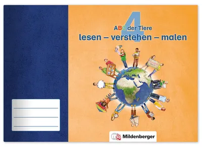Produktbild von ABC der Tiere 4 · lesen - verstehen - malen
