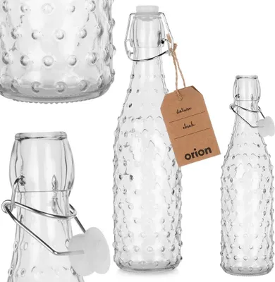 Obrázek produktu pro Orion skleněná láhev Skleněná láhev s otočným uzávěrem 500 ml