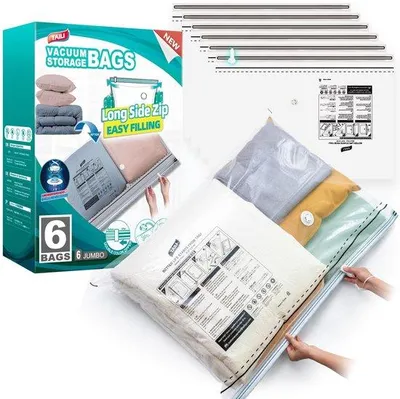 Produktbild von Kleidungslager, platzsparend, reisegeeignet, staubdicht, verschiedene Größen