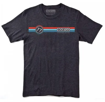 Immagine prodotto di T-shirt Sparco Circuit nera taglia S