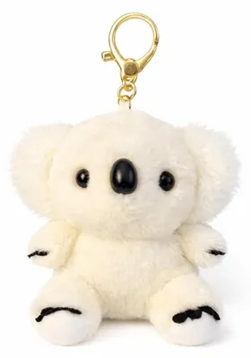 Produktbild von Koala Schlüsselanhänger Plüsch 12 cm weich Kuscheltier Anhänger in beige