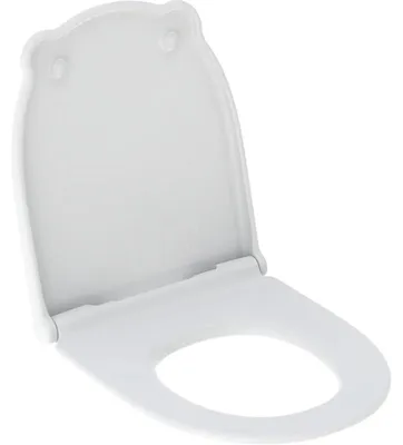 Produktbild von Geberit Bambini WC-Sitz für Kinder EasyMount, Absenkautomatik=ja, weiß, 1 Stk.