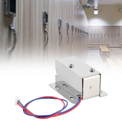 Obrázek produktu pro Elektromagnetický zámek, magnetický zámek, zámek skříně, elektrický ovládací zámek, zámek nábytku