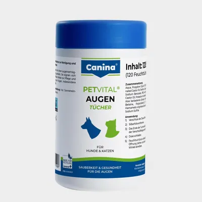 Produktbild von Canina Petvital Augentücher | 120 Stück