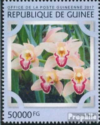Produktbild von Briefmarken Guinea 2017 Mi 12165 (kompl. Ausgabe) postfrisch Orchideen