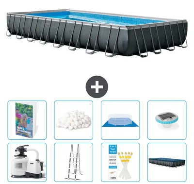 Produktbild von Ultra XTR Pool Rechteckig - 975x488x132 cm - 9-teilig  S627