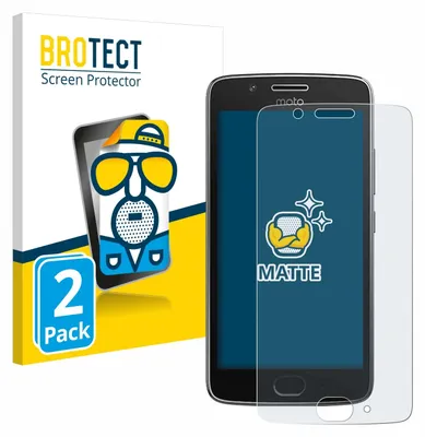 Produktbild von 2x BROTECT Schutzfolie für Motorola Moto G5 Displayschutz Displayschutzfolie Folie Matt Entspiegelungsfolie
