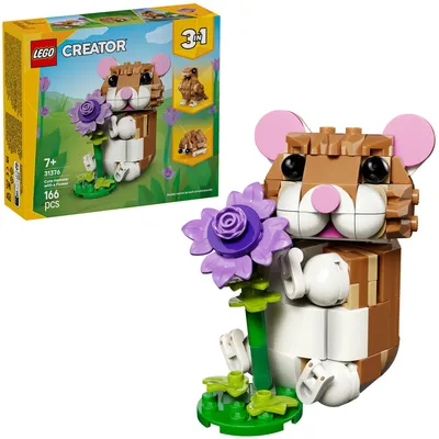 Obrázek produktu pro LEGO Creator Uroczy Chomik z kwiatkiem 3w1 31376