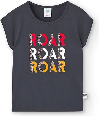 Produktbild von Boboli 448062 Kurzarm-t-shirt Grau 4 Years Mädchen Grau 4 Years