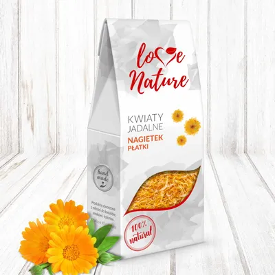 Zdjęcie produktu dla Nagietek płatki 15g LOVE NATURE