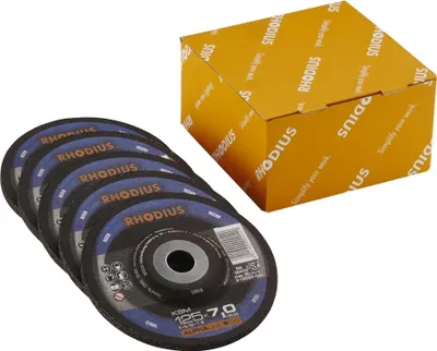 Produktbild von 5er-Pack - Fächerscheiben - ALPHALINE - LSZF3-PACK - 125 x 22,23 mm - Korn 40