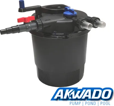 Productafbeelding van SunSun CPF-20000 drukfilter, 12.000 liter per uur / 36 Watt UVC-unit, drukfilter voor vijvers tot 40.000 liter, vijverfilter, filtersysteem
