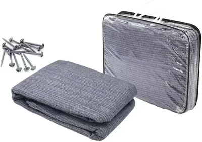Produktbild von Sonnendecke 250x300 cm, HDPE, 13 Heringe, Tragetasche, für Camping