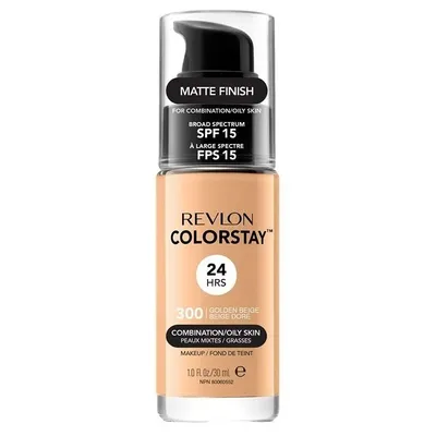 Zdjęcie produktu dla Revlon Colorstay Make-up Combination/Oily Skin płynny makijaż do cery tłustej i mieszanej 300 30 ml
