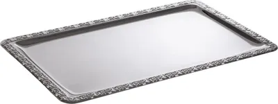 Produktbild von APS 388 Tablett GN 1/1 SCHÖNER ESSEN, 53 x 32,5 cm, Edelstahl, mit Dekorrand,  Germany