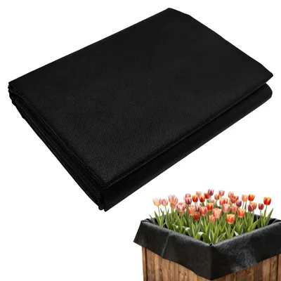 Productafbeelding van Vliesdoek 162x210 cm - Plantenbescherming - Vliesdeken - Groentebakken - Onkruidbestrijding - Wortelklimaat - Planteninzet